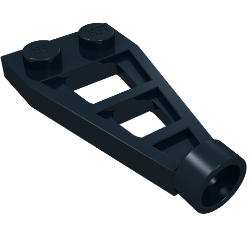 Part 4596 - Plate, Modified 1 x 2 with Long Stud Holder (Space Wing) - De BrickPlaats
