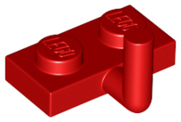Part 4623b - Plate, Modified 1 x 2 with Bar Arm Up (Horizontal Arm 5mm) - De BrickPlaats