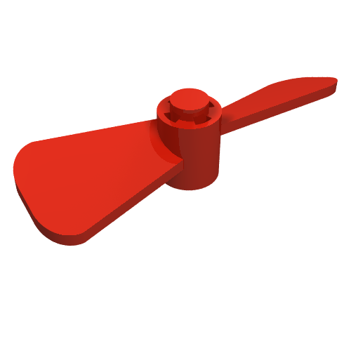 Part 4745 - Propeller 2 Blade Twisted - De BrickPlaats