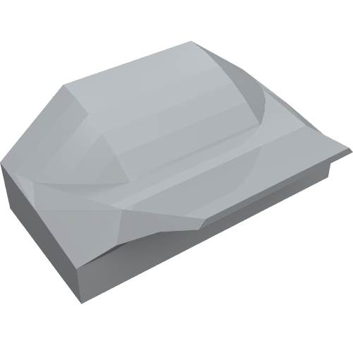 Part 47458 - Slope, Curved 1 x 2 x 2/3 Wing End - De BrickPlaats