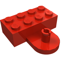 Part 4747 - Brick, Modified 2 x 4 with Coupling, Male - De BrickPlaats