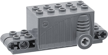 Part 47715c01 - Pullback Motor 9 x 4 x 2 2/3 - De BrickPlaats
