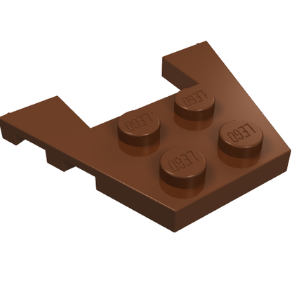 Part 48183 - Wedge, Plate 3 x 4 with Stud Notches - De BrickPlaats