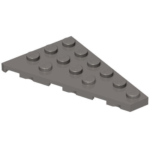 Part 48205 - Wedge, Plate 6 x 4 Right - De BrickPlaats