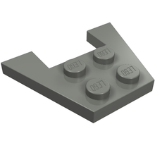 Part 4859 - Wedge, Plate 3 x 4 without Stud Notches - De BrickPlaats