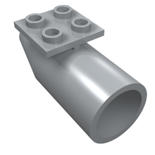 Part 4868b - Engine, Smooth Large, 2 x 2 Thin Top Plate - De BrickPlaats