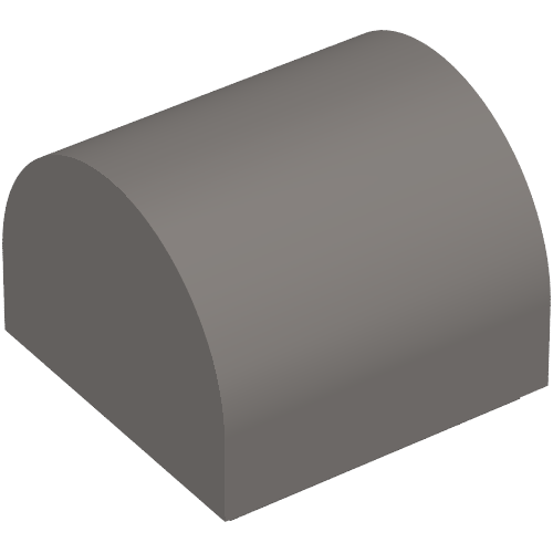 Part 49307 - Slope, Curved 1 x 1 x 2/3 Double - De BrickPlaats