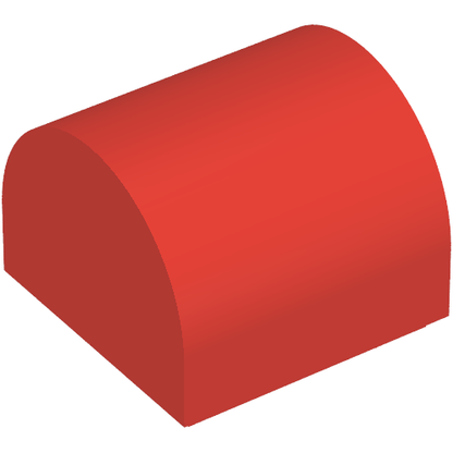 Part 49307 - Slope, Curved 1 x 1 x 2/3 Double - De BrickPlaats