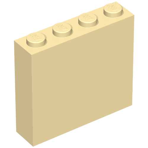 Part 49311 - Brick 1 x 4 x 3 - De BrickPlaats