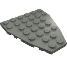Part 50303 - Wedge, Plate 7 x 6 with Stud Notches (Boat Bow Plate) - De BrickPlaats