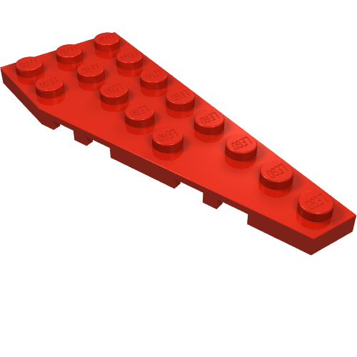 Part 50304 - Wedge, Plate 8 x 3 Pentagonal Right - De BrickPlaats