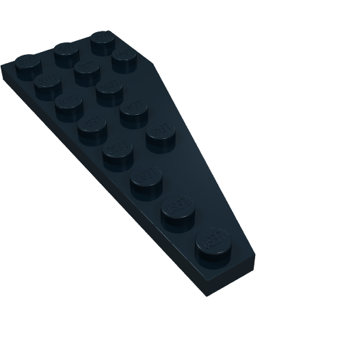 Part 50305 - Wedge, Plate 8 x 3 Pentagonal Left - De BrickPlaats