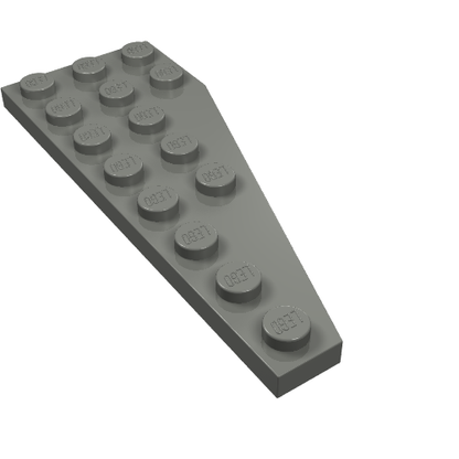 Part 50305 - Wedge, Plate 8 x 3 Pentagonal Left - De BrickPlaats