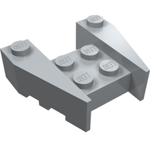 Part 50373 - Wedge 3 1/2 x 4 with Stud Notches - De BrickPlaats