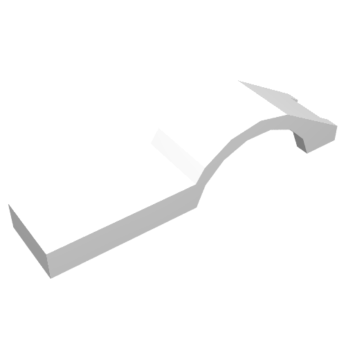Part 50947 - Vehicle, Mudguard 1 x 4 1/2 - De BrickPlaats