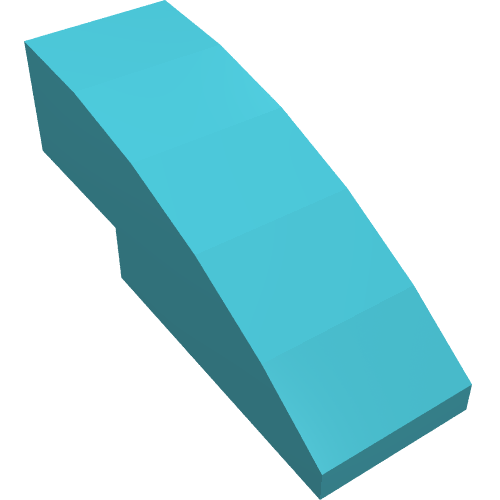 Part 50950 - Slope, Curved 3 x 1 - De BrickPlaats