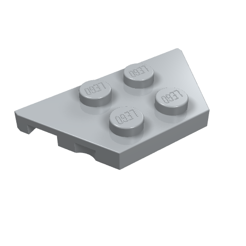 Part 51739 - Wedge, Plate 2 x 4 - De BrickPlaats