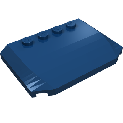 Part 52031 - Wedge 4 x 6 x 2/3 Triple Curved - De BrickPlaats