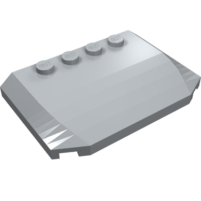 Part 52031 - Wedge 4 x 6 x 2/3 Triple Curved - De BrickPlaats