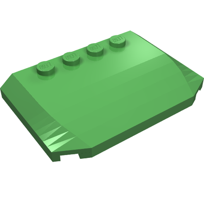 Part 52031 - Wedge 4 x 6 x 2/3 Triple Curved - De BrickPlaats