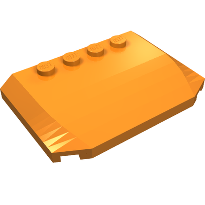 Part 52031 - Wedge 4 x 6 x 2/3 Triple Curved - De BrickPlaats