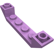 Part 52501 - Slope, Inverted 45 6 x 1 Double with 1 x 4 Cutout - De BrickPlaats