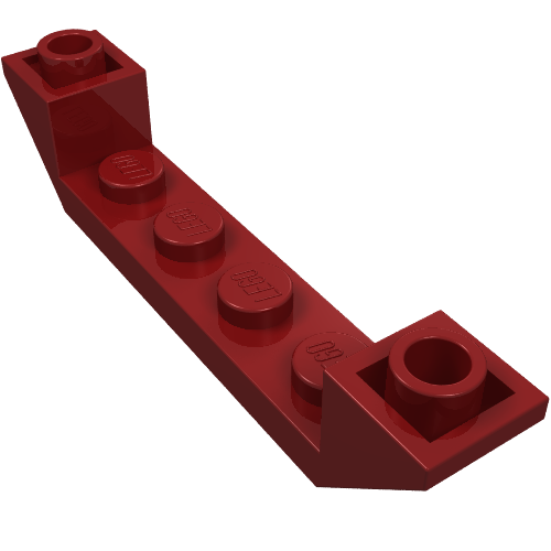 Part 52501 - Slope, Inverted 45 6 x 1 Double with 1 x 4 Cutout - De BrickPlaats