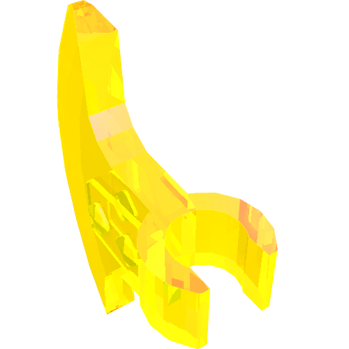 Part 53454 - Minifigure, Weapon Axe Head with Clip - De BrickPlaats