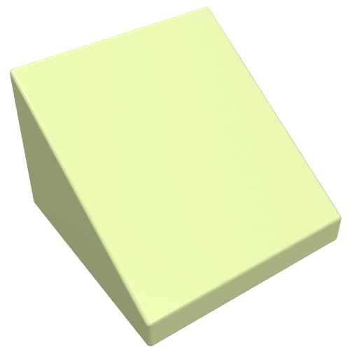 Part 54200 - Slope 30 1 x 1 x 2/3 - De BrickPlaats