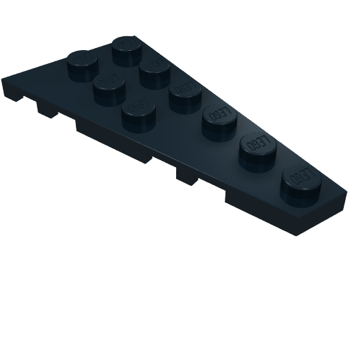 Part 54383 - Wedge, Plate 6 x 3 Right - De BrickPlaats
