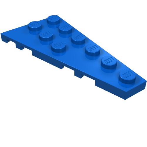 Part 54383 - Wedge, Plate 6 x 3 Right - De BrickPlaats