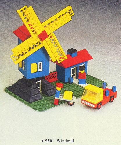Set 550-2 - Windmill - De BrickPlaats