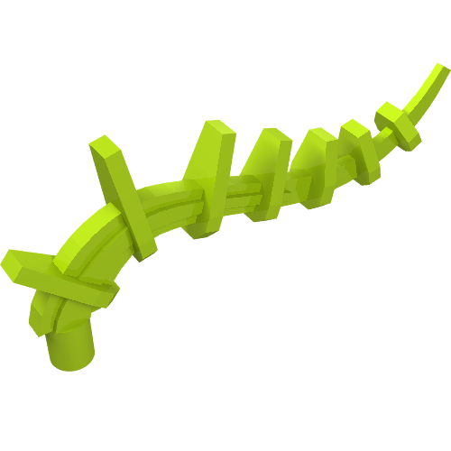Part 55236 - Plant Vine Seaweed / Appendage Spiked / Bionicle Spine - De BrickPlaats