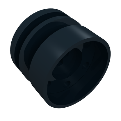 Part 55982 - Wheel 18mm D. x 14mm with Axle Hole, Fake Bolts and Shallow Spokes - De BrickPlaats