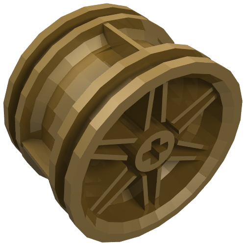 Part 56145 - Wheel 30.4mm D. x 20mm with No Pin Holes and Reinforced Rim - De BrickPlaats