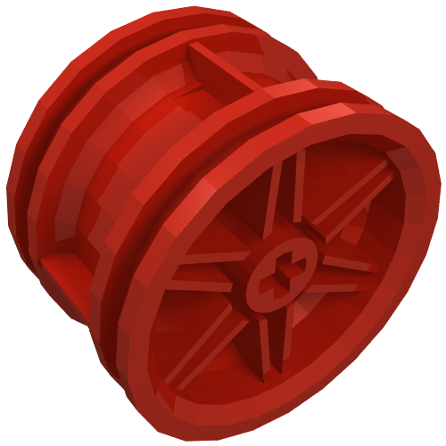Part 56145 - Wheel 30.4mm D. x 20mm with No Pin Holes and Reinforced Rim - De BrickPlaats