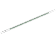 Part 57539pb01 - Hose, Flexible Ribbed with 8mm Ends 19L / 15.2cm with Molded Dark Green Center Pattern - De BrickPlaats