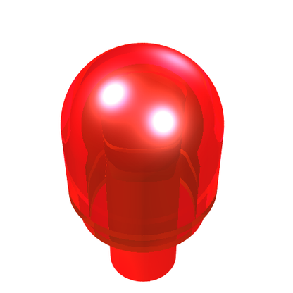 Part 58176 - Bar with Light Bulb Cover (Bionicle Barraki Eye) - De BrickPlaats