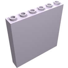 Part 59349 - Panel 1 x 6 x 5 - De BrickPlaats