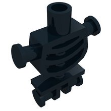 Part 60115 - Torso Skeleton, Rounded Rib Cage and Thick Shoulder Pins - De BrickPlaats