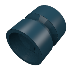 Part 6014b - Wheel 11mm D. x 12mm, Hole Notched for Wheels Holder Pin - De BrickPlaats