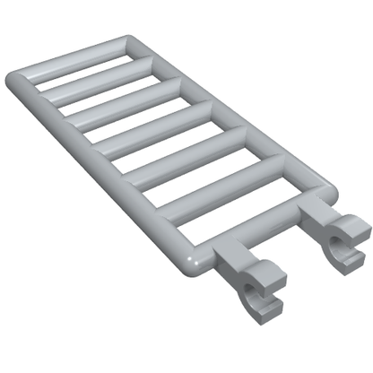 Part 6020 - Bar 7 x 3 with 2 Clips (Ladder) - De BrickPlaats