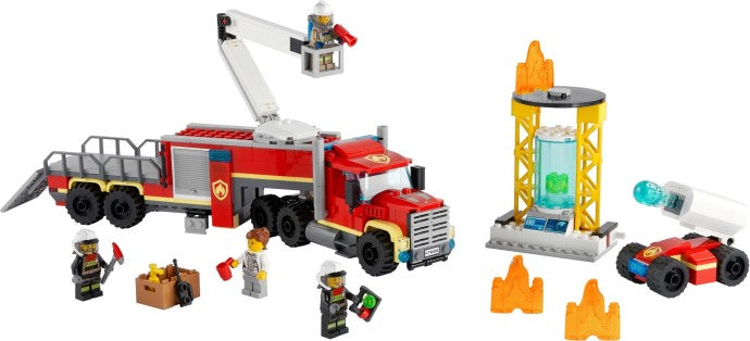 LEGO® City Fire Command Unit 60282 Building Kit - De BrickPlaats