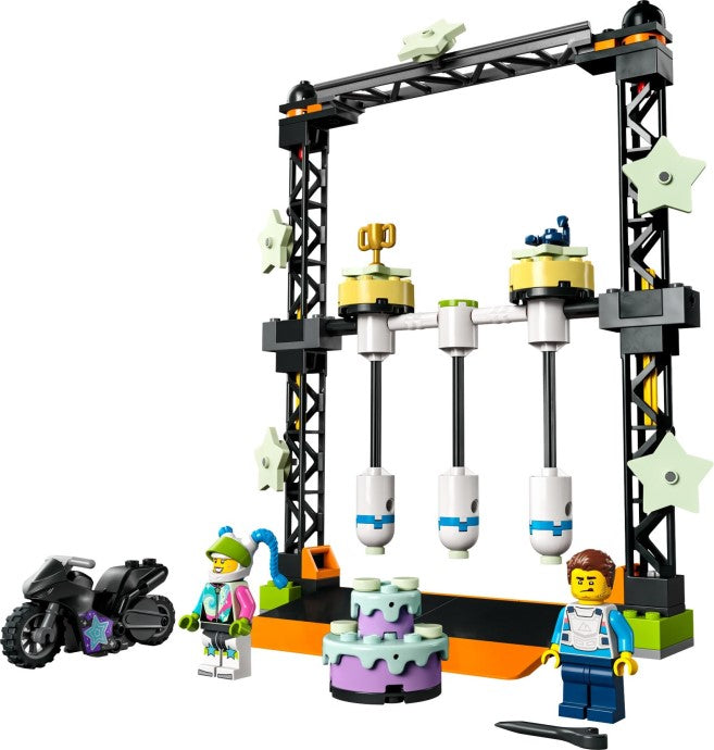 LEGO® City The Knockdown Stunt Challenge 60341 Building Kit - De BrickPlaats