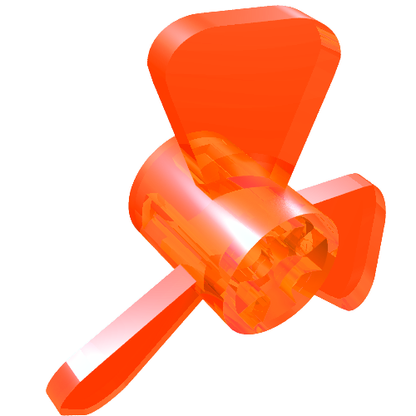Part 6041 - Propeller 3 Blade 3 Diameter with Axle Hole - De BrickPlaats