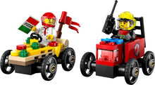 Set 60458 - Pizza vs. Fire Truck - De BrickPlaats