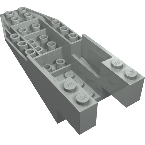 Part 6058 - Cockpit 11 x 4 x 2 2/3 Inverted Slope - De BrickPlaats