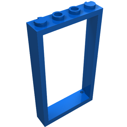 Part 60596 - Door, Frame 1 x 4 x 6 with 2 Holes on Top and Bottom - De BrickPlaats