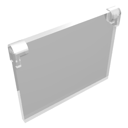 Part 60603 - Glass for Window 1 x 4 x 3 - Opening - De BrickPlaats