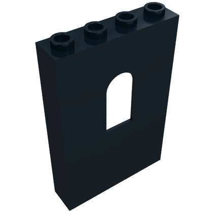 Part 60808 - Panel 1 x 4 x 5 Wall with Window - De BrickPlaats